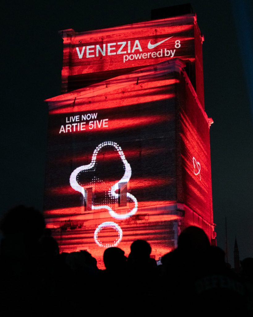Taking over the Venetian Arsenale to celebrate the launch of Air Max Dn8.